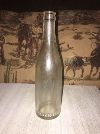 Vintage Dr Pepper Bottling Co 12 Oz Bottle Troy,  Ala