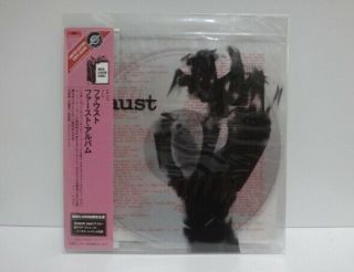 Faust ‎/ Same,  Rare Japan Mini Lp Cd W/obi Transparent Cover Krautrock Nm