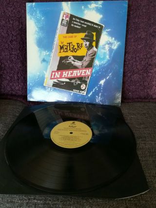 The Meteors In Heaven Lp,  Lostlp3001,  1981,  Near With Rare Poster