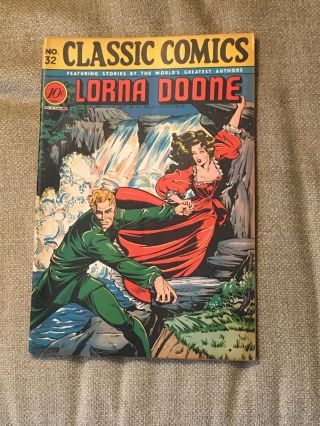 Classic Comics Presents Lorna Doone 32 1946 By R.  D.  Blackmore