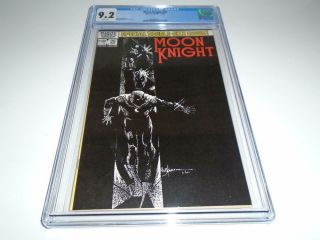 Moon Knight 25 Cgc 9.  2 1st Appearance Of Black Spectre Classic Sienkiewicz