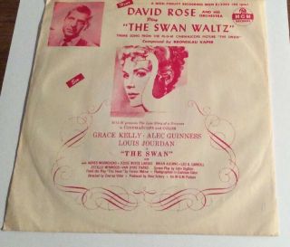 DAVID ROSE Forbidden Planet MGM 45 RPM WITH PICTURE SLEEVE science fiction 3