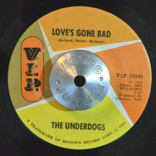 Garage Northern Soul 45 - The Underdogs - Love 