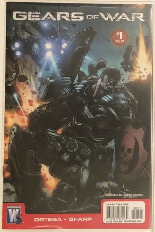 Gears Of War 1 Variant 1st Print Comic Rare