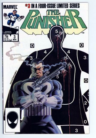Punisher Limited 3 - Zeck Classic Cover - 9.  4 Nm