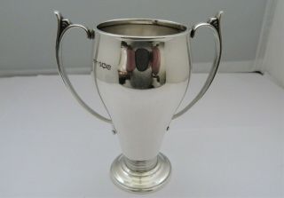 1938 - Mappin & Webb - Solid Sterling Silver - Trophy Cup - 102.  2 Grams