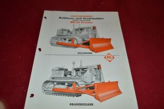 Allis Chalmers Hd16 Crawler Tractor Dealers Brochure Amil12 Ver3