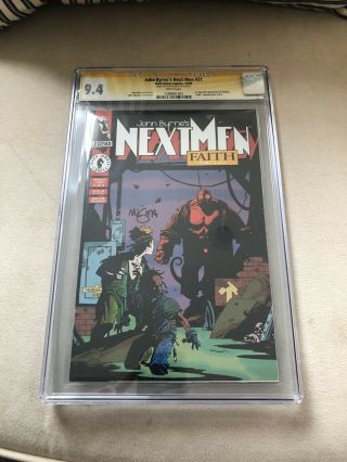 Next Men 21 Cgc 9.  4 Signed By Mike Mignola