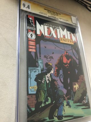 next men 21 cgc 9.  4 Signed By Mike Mignola 2