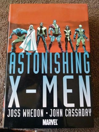 Astonishing X - Men By Joss Whedon & John Cassaday Omnibus Marvel Oop First Print