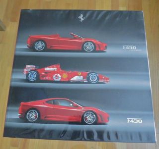 Ferrari F430 & F430 Spider Official Sales Brochure / Thick Cover Book