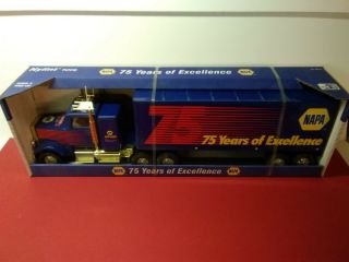 1999 Nylint Toys Napa 75 Years Of Excellence Tractor Trailer Truck Mib 25 "