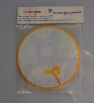 WOLVERINE MARVEL HEROES PATCHES SERIES 1 VINTAGE 1984 SEW - ON PATCH VHTF 2