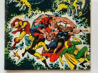 marvel AVENGERS 67 (1969) 1st app ULTRON - 6 vs Vision,  Thor,  Iron Man,  SHIELD 3
