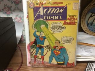 Action Comics 254 (1959) G/vg (3.  0) Bizarro Superman Supergirl Dc Comics