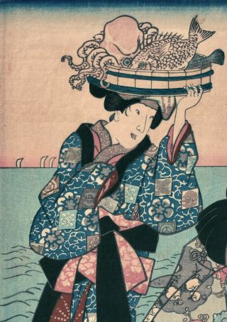 Japanese Woodblock Print by Kunisada - Ichikawa Danjuro VIII 2