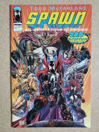 Spawn 220 Youngblood 1 Homage Variant Todd Mcfarlane Image June 2012 Vf/nm