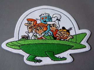 The Jetsons Family Embroidered Iron - On Patch - 3.  75 " -