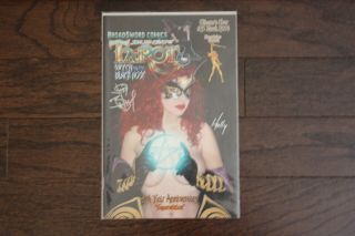 Tarot Witch Of The Black Rose 25 Photo Variant Broadsword Jim Balent Signed