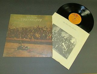 Neil Young Time Fades Away Reprise Lp Nm W/poster & Inner Sleeve 1973