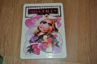 1981 Henson Associates / Fisher Price Miss Piggy Muppets Puzzle Cond.  Nr