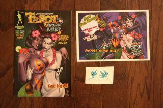Tarot Witch Of The Black Rose 23 Variant Broadsword Jim Balent W/lithograph