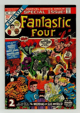 Fantastic Four (1st Series) Annual 10 1973 Fn 6.  0