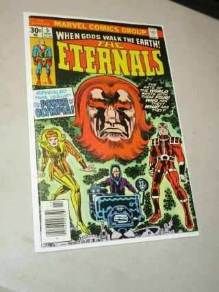 Eternals 5 Nm 1976 1st Appearance Of Thena Played By Angelina Jolie Jack Kirby