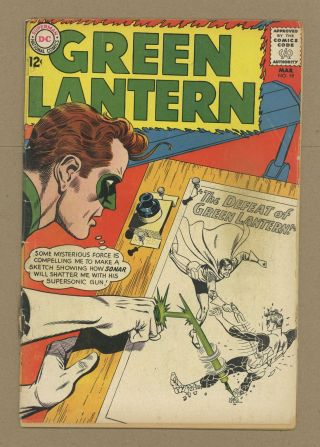 Green Lantern (1st Series Dc) 19 1963 Gd,  2.  5