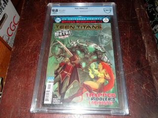 Teen Titans 12 1st Full Appearance Of The Batman Who Laughs Cbcs 9.  8