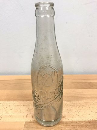 Dr Pepper Vintage Glass Bottle Johnson City Tn 10 2 4