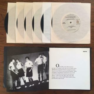 (devo Promo) Vinyl Vg,  Preview Pack June 1979 45 Warner Bros Pro - S - 813 Box Set