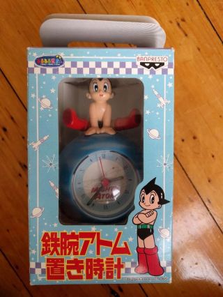 Mighty Atom Astro Boy Figure Clock Tezuka Osamu Banpresto Japan Anime Manga
