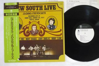 J.  D.  Crowe & The South South Live Trio Pa 6326 Japan Obi Promo Vinyl Lp