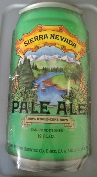 Sierra Nevada Beer Can Tin Sign Pale Ale Curved Craft Beer