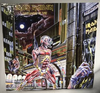 Lp Iron Maiden Somewhere In Time (180g Vinyl,  2014)