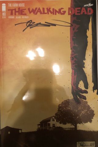 The Walking Dead 193 Signed By Robert Kirkman Nm Never Read