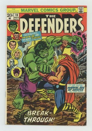 Defenders (1st Series) 10 1973 Fn 6.  0