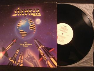Stryper - The Yellow And Black Attack - 1984 Vinyl 12  Ep/ Vg,  / Christian Metal