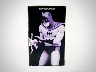 DC Collectibles Black and White Batman 7 inch Statue by Jiro Kuwata 2
