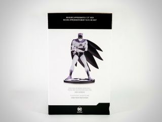 DC Collectibles Black and White Batman 7 inch Statue by Jiro Kuwata 4