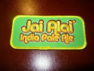 Cigar City Jai Alai Hunahpu Green Logo Patch Craft Beer Brewery Brewing