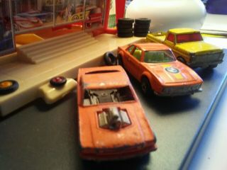 MATCHBOX LESNEY SUPERFAST No.  45 - 8 - 57 1976 BMW mustang ford wild life truck 3