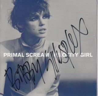 Primal Scream " Velocity Girl " Re Issue 7 " Vinyl Single (1000/1) (&)