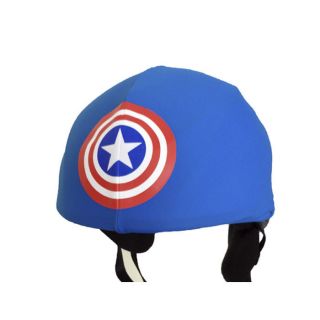 Captain America Ski Accessory,  Snowboard Helmet Cover,  Biker Gift For Son