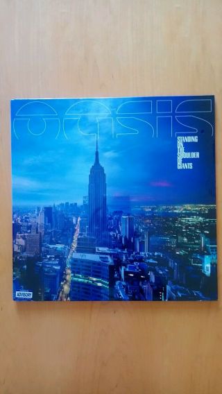Oasis Standing On The Shoulder Of Giants 2000 Vinyl Lp