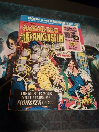 The Monster Of Frankenstein Book And Record Set