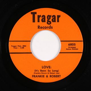 Crossover Soul 45 - Frankie & Robert - Love (it 