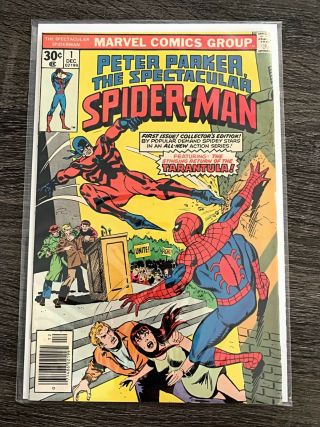 Peter Parker The Spectacular Spider - Man 1 Marvel Comics Vf,  (1976) Buscema