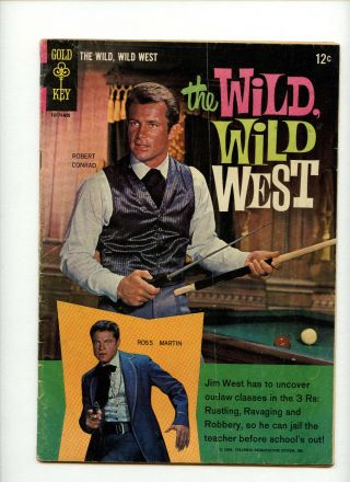 The Wild Wild West 1 Gold Key 1966 Comic Western James West Artemus Gordon